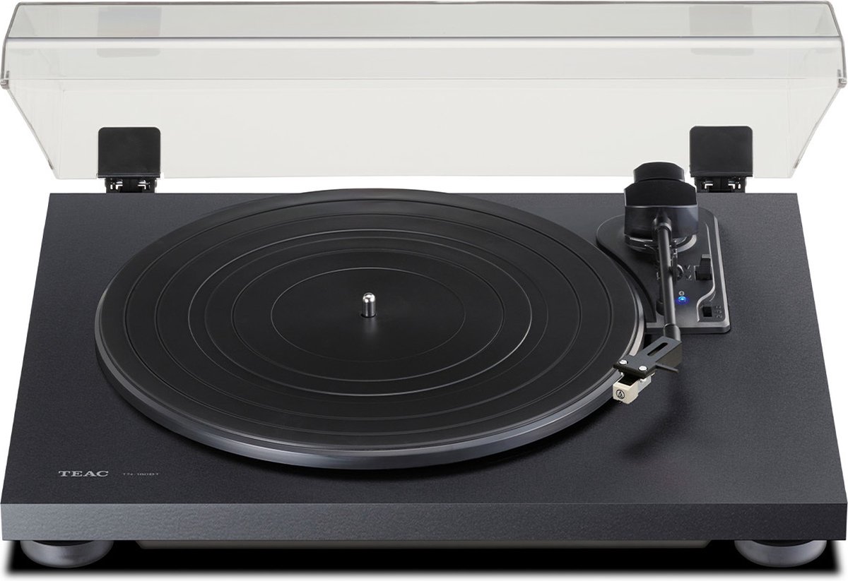 TEAC TN-180BT-A3 Belt-drive audio turntable Black Semi Automatic