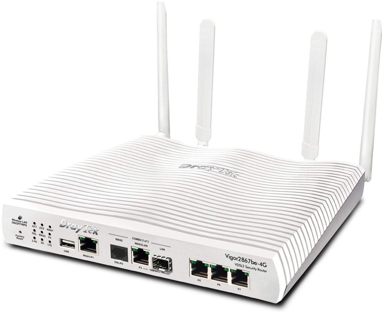 DrayTek Vigor 2867be-4G Multi-Gigabit Multi-WAN VDSL &amp; FTTP Firewa