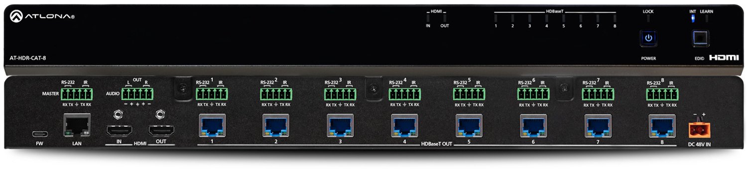 Atlona AT-HDR-CAT-8 matrix switcher 128.6 W
