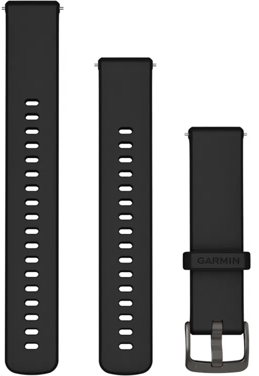 Garmin 010-13256-21 Smart Wearable Accessories Strap Black Silicone