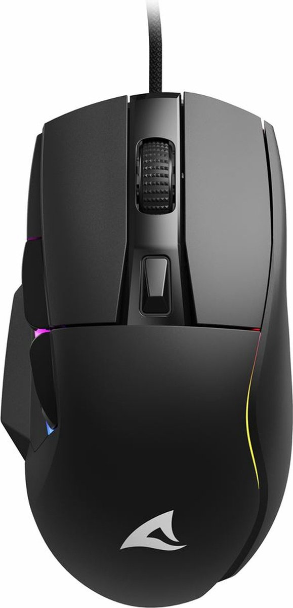 Sharkoon SKILLER SGM35 - Mouse - Optic - 6 knappar - Svart