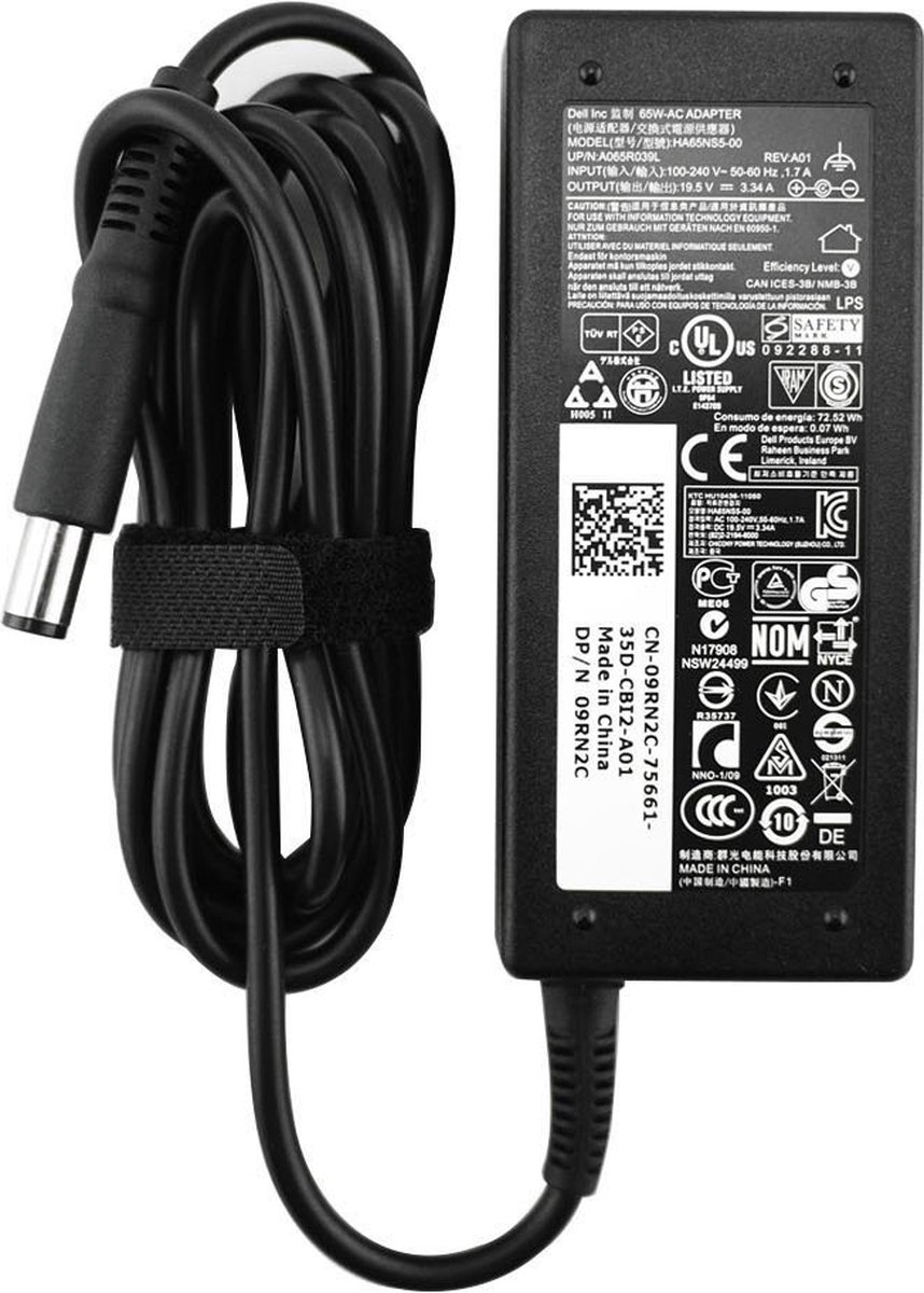 DELL P0PT9 power adapter/inverter Indoor 90 W Black