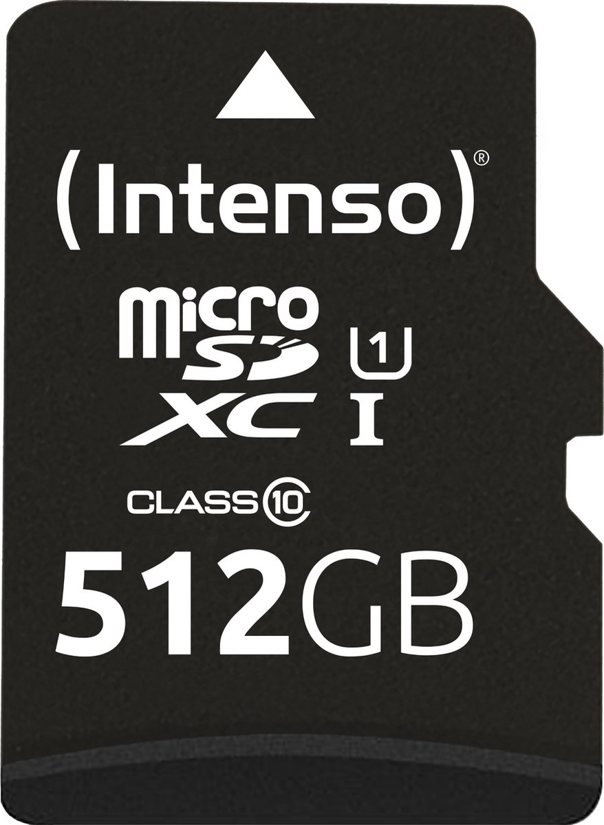 Intenso microSD UHS-I Performance - 90MB/s - 512GB