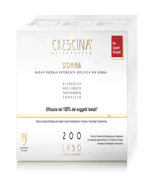 Crescina Trattamento Completo Donna 200 Formula Specifica Potenziata 20+20 Fiale