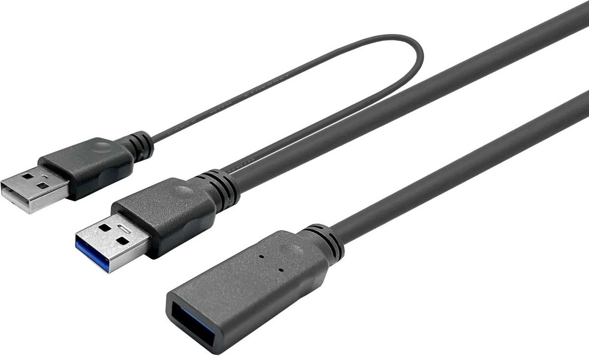 Vivolink PROUSB3AAF5C USB cable USB 3.2 Gen 1 (3.1 Gen 1) 5 m USB A Bl