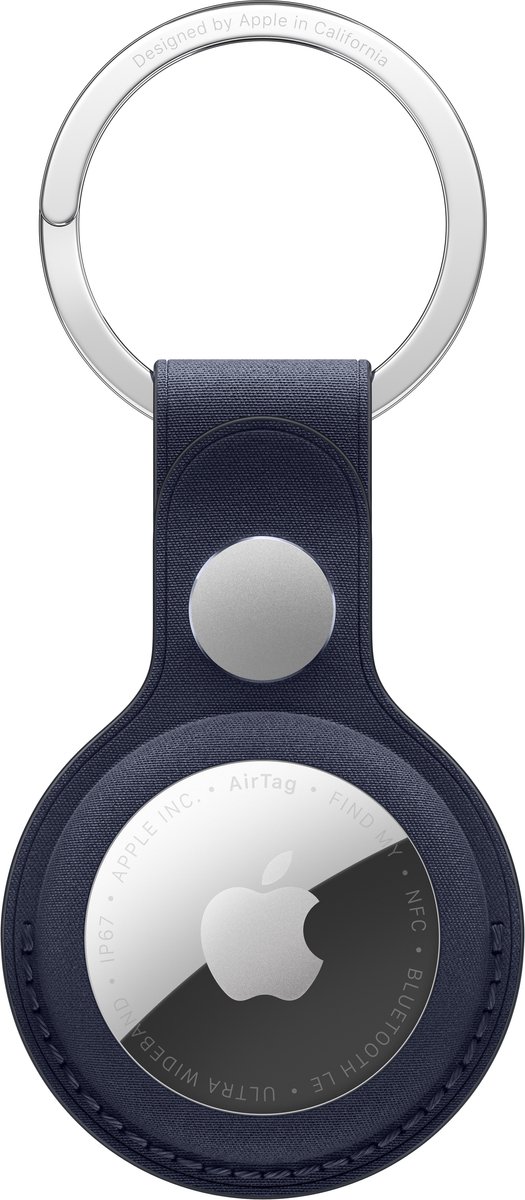 Apple AirTag FineWoven Key Ring – Navy