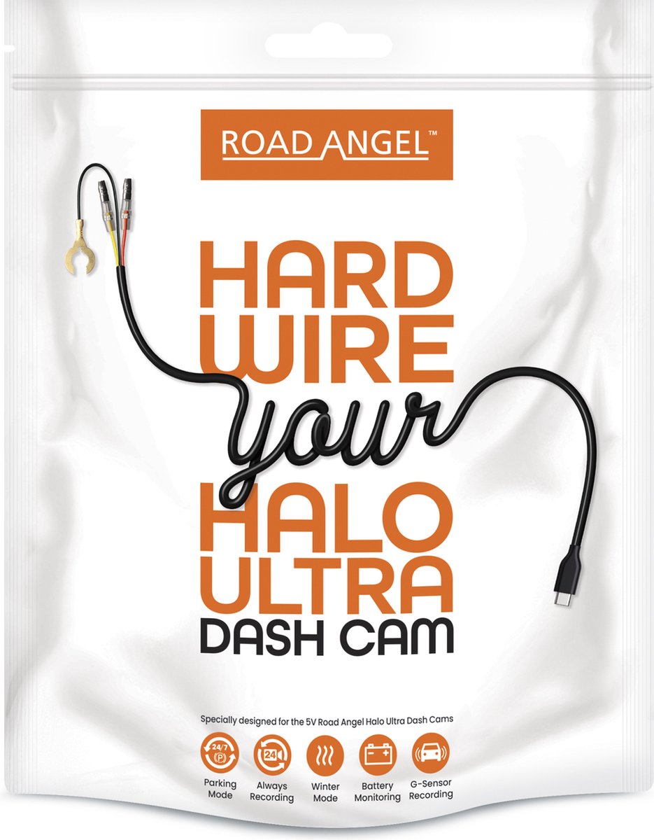 Road Angel Hard Wire Kit for HALO ULTRA