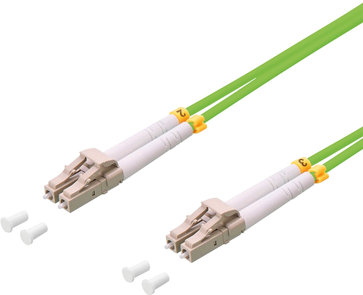 LogiLink FP5LC15 InfiniBand/fibre optic cable 15 m LC Green
