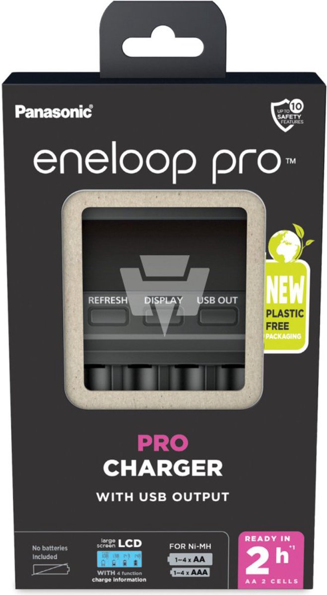 Panasonic eneloop Pro BQ-CC65 - Smart Charger