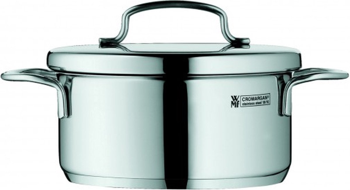 WMF Olla con tapa Mini baja 12 cm acero inoxidable