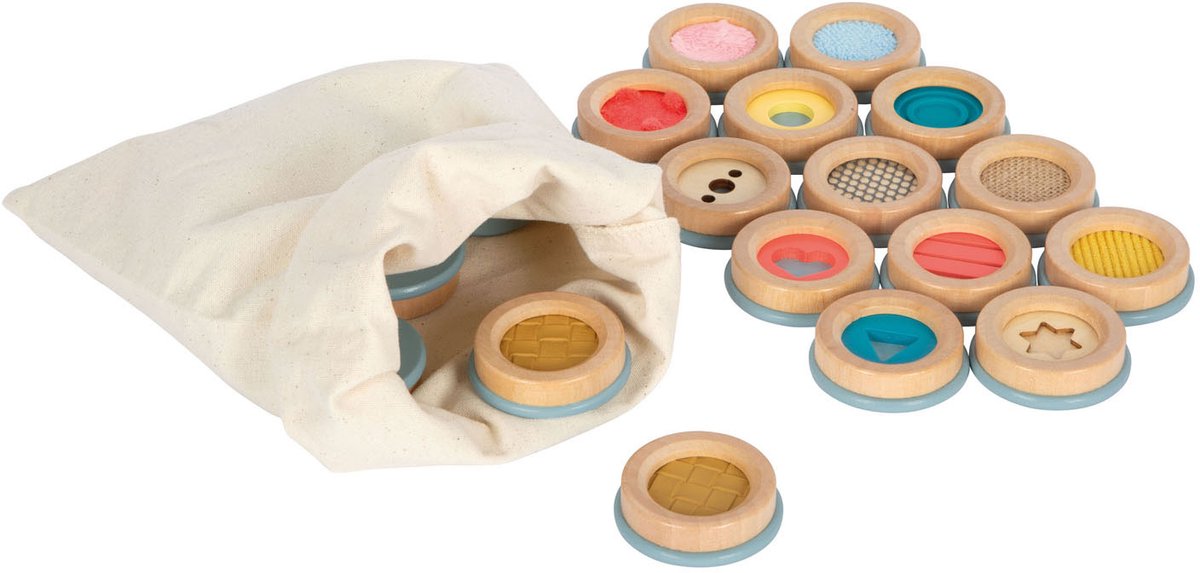 Small Foot - Sensory Wooden Memory Game Sensory