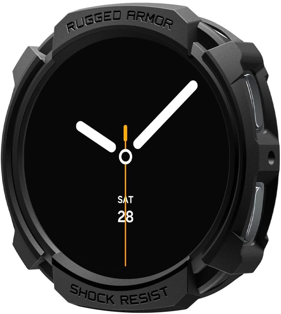 Spigen Rugged Armor Watch 8 (40mm) Case Matte Black