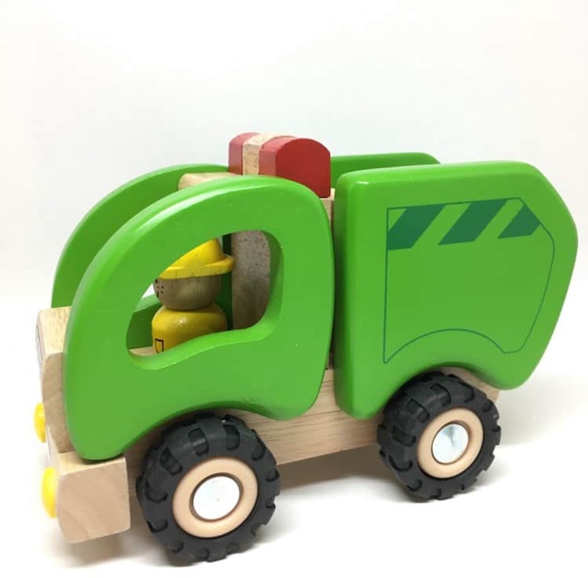 Goki Wooden Garbage Truck