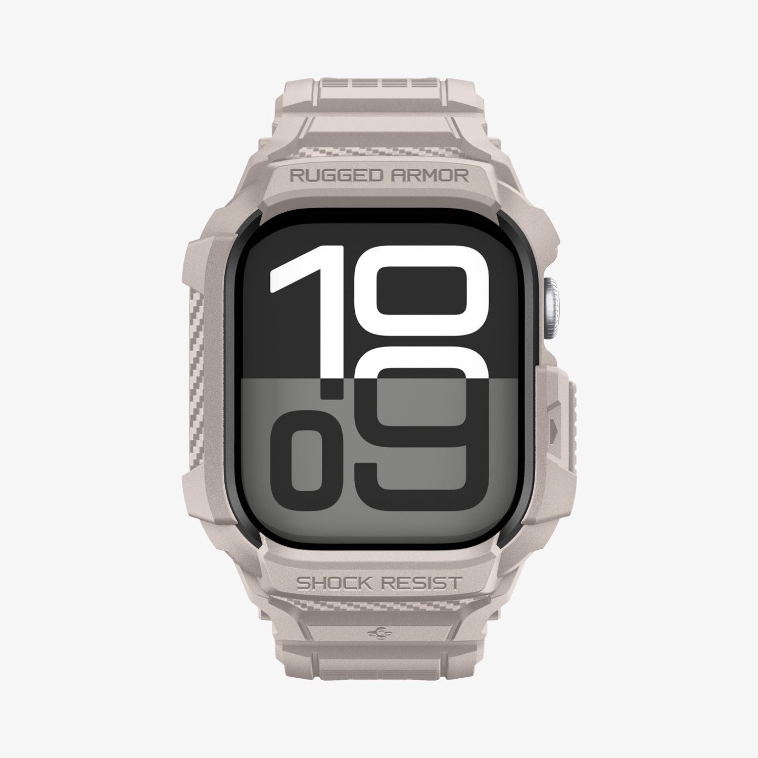 Spigen Rugged Armor Pro 2 Apple Watch 10/11 (46mm) Case + Band Dune Be