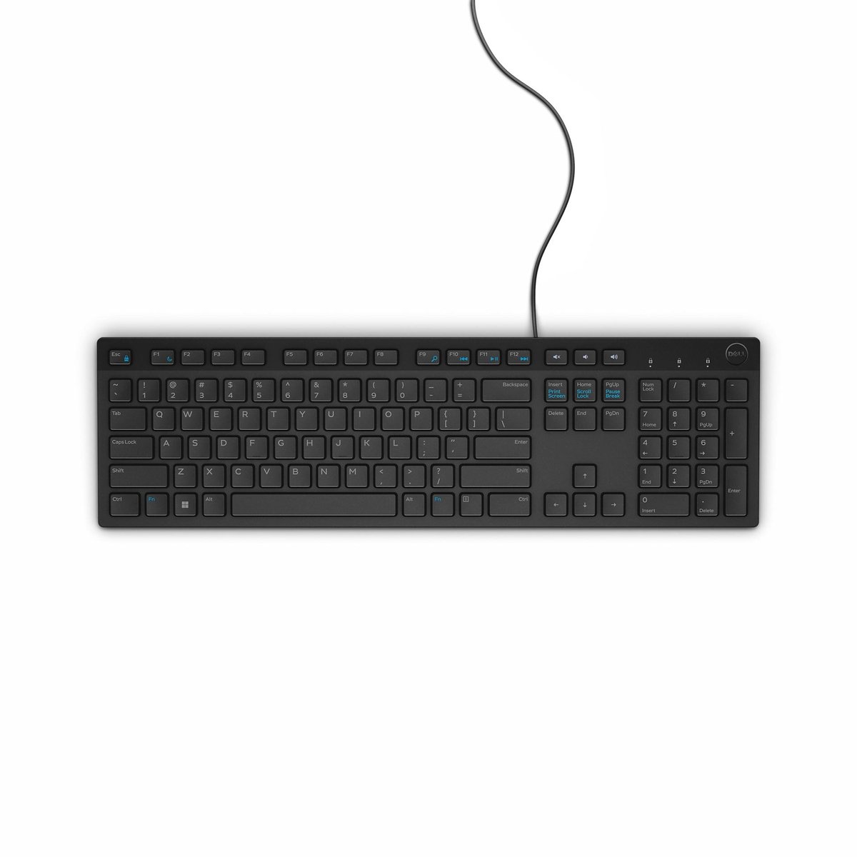 Dell KB216 - Tangentbord - Universal - Svart