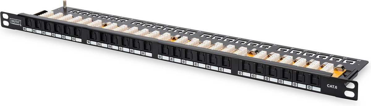 DIGITUS DN-91624U-SL-SH - patch-panel - 0.5U