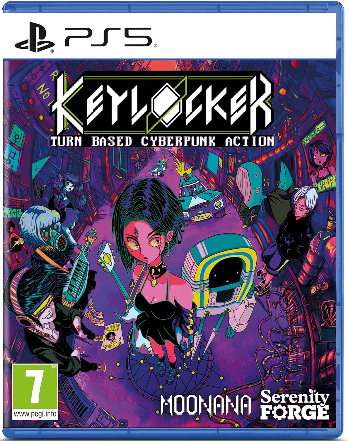 Keylocker | Turn Based Cyberpunk Action - Sony PlayStation 5 - RPG