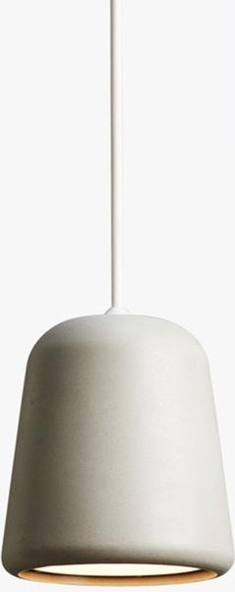 New Works Lampada a sospensione Material Light grey concrete