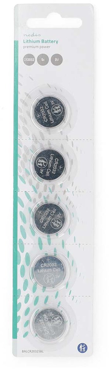 Nedis BALCR16325BL battery - 5 x CR1632 - Li