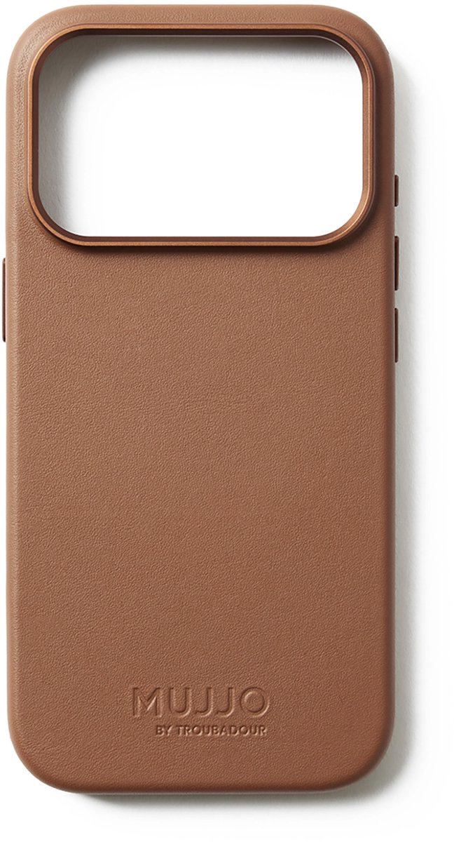 Mujjo Leather Case for iPhone 17 Pro - Tan