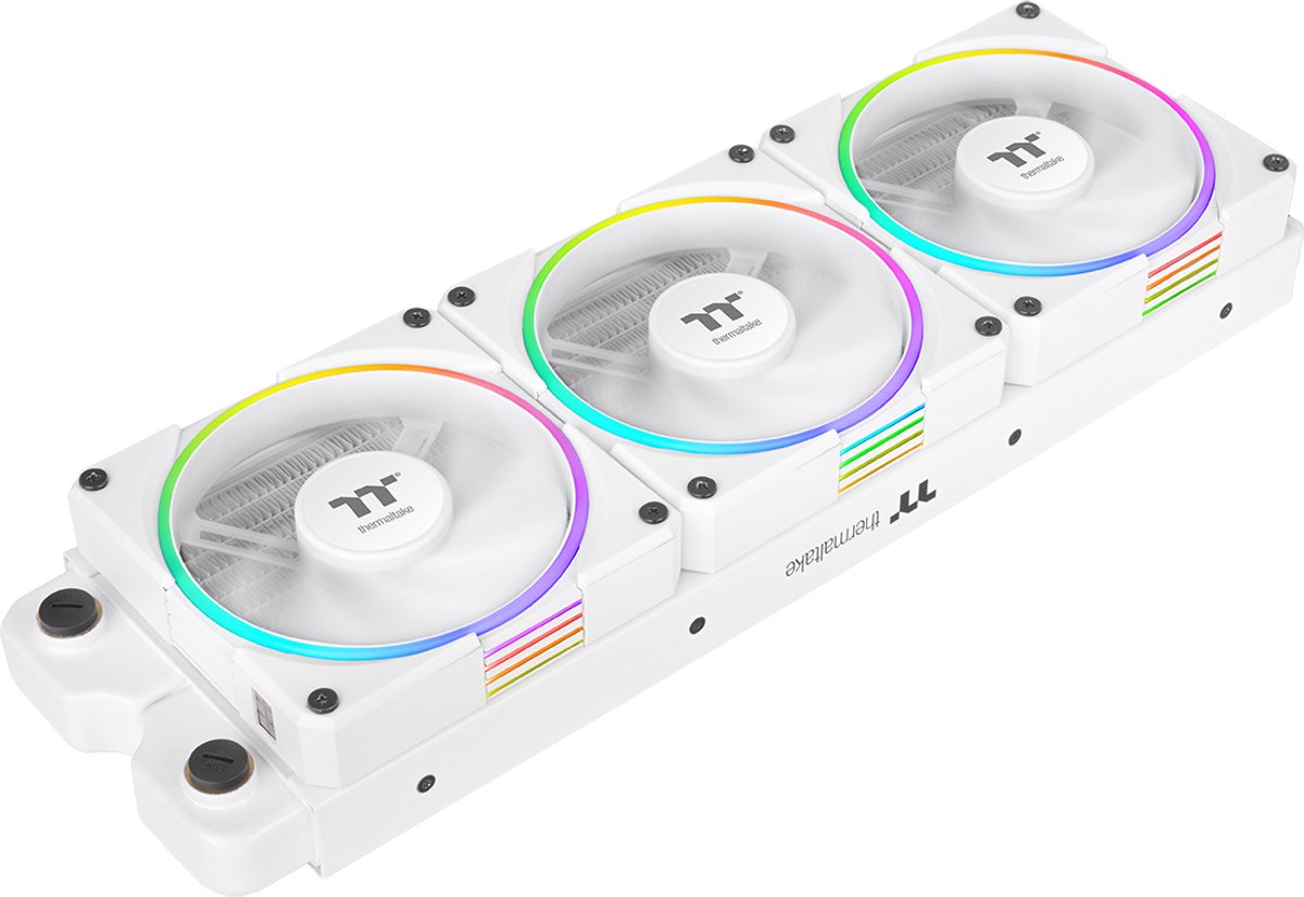 Thermaltake TS120 EX RGB PC Cooling Fan - White (3pack) - Chassi fläkt - 120mm - Vit - 21 dBA