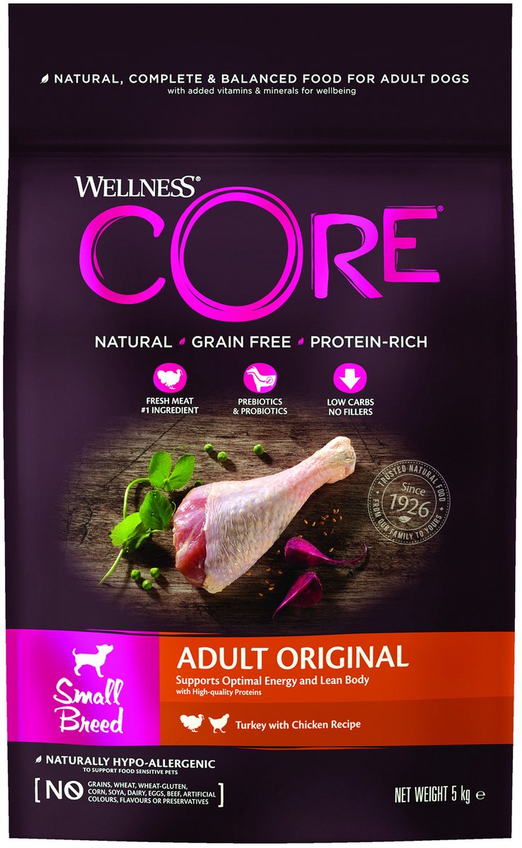 Wellness Core Adult Small Breed Original - Set %: 2 x 5 kg