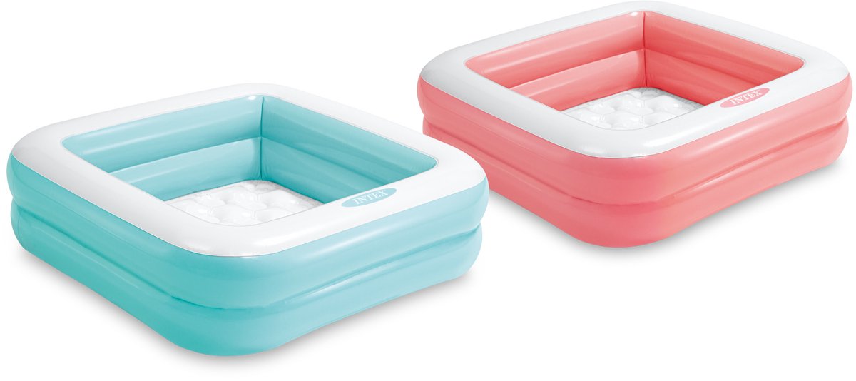 Intex Play Box Pools, ass., 57L, 86x86x25 cm