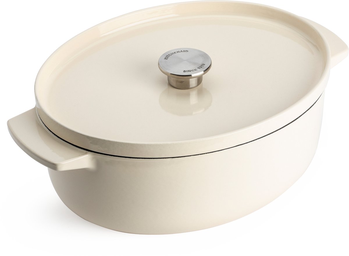 KitchenAid Cast Iron casserole - 30 cm diameter - 5.6 L