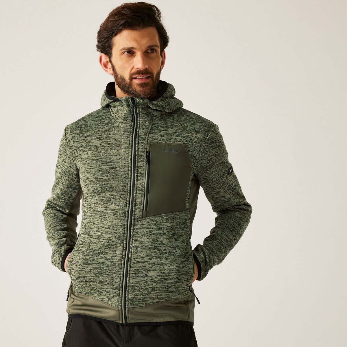 Zip-up hooded fleece Regatta Alven