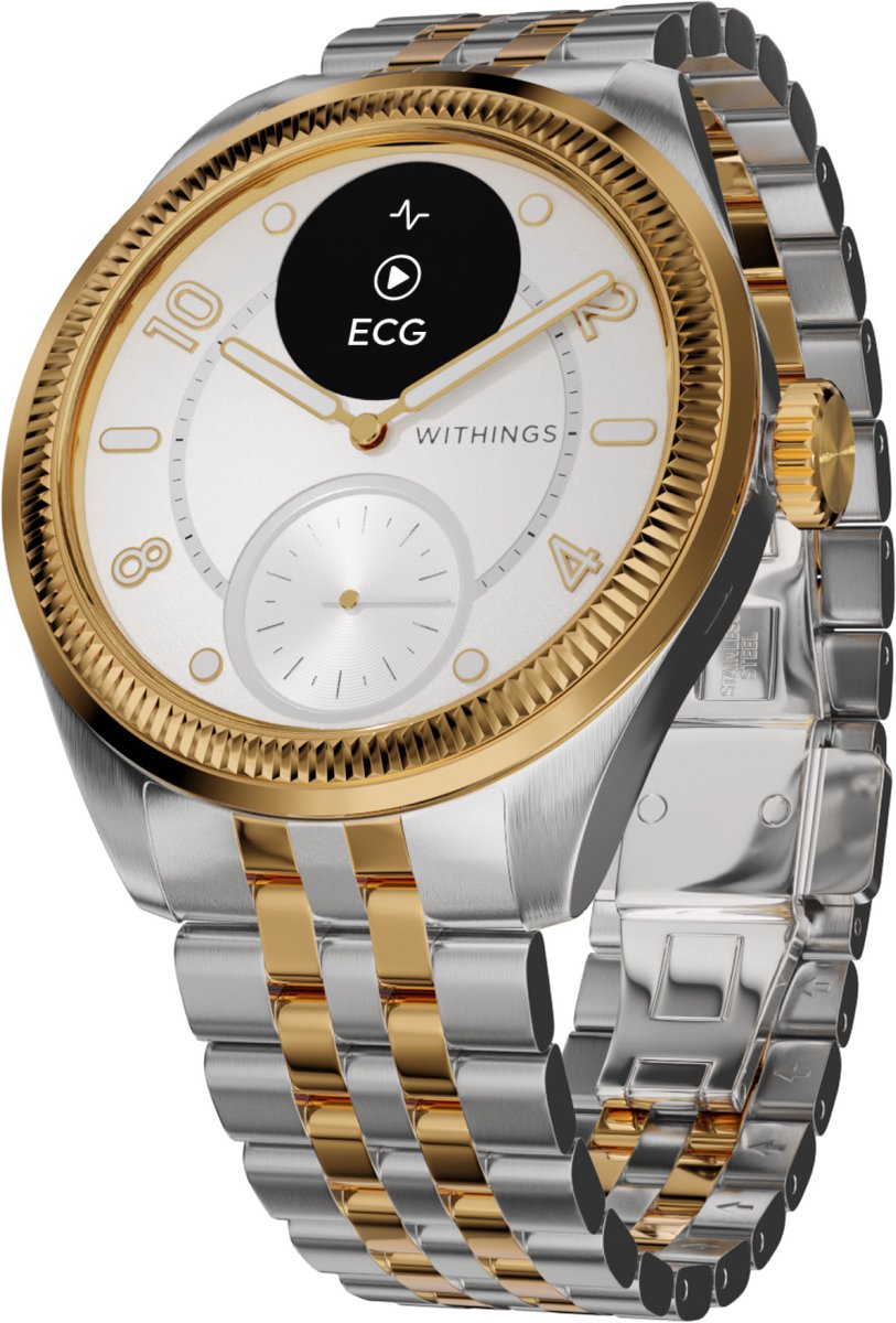 Withings ScanWatch Nova Brilliant Edition 39 mm - Rosaguld