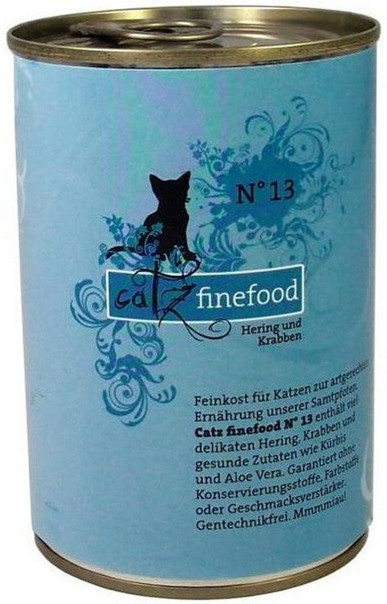 catz finefood 12 x 400 g - Pack económico - Arenque e camarões