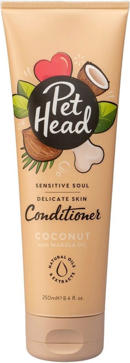 Pet Head Sensitive Soul champô, condicionador e spray para cães - Conjunto de 3 (champô, condicionador e spray)