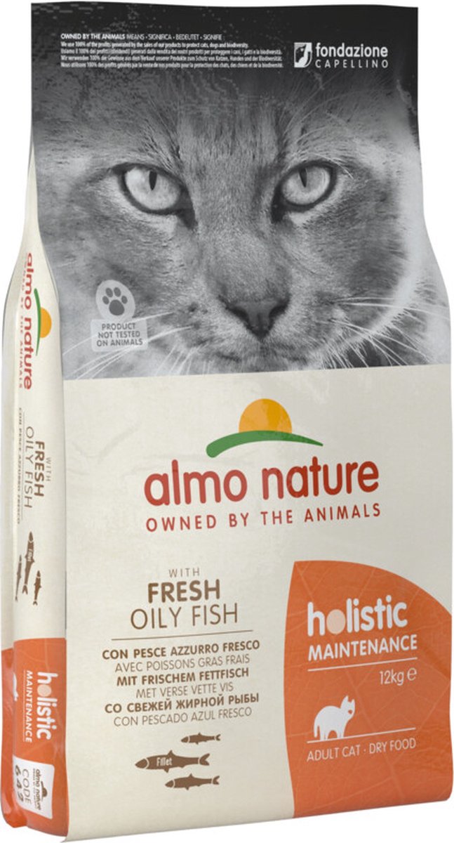 Almo Nature Functional - pack económico - Holistic Adult: peixe branco e arroz (2 x 12 kg)