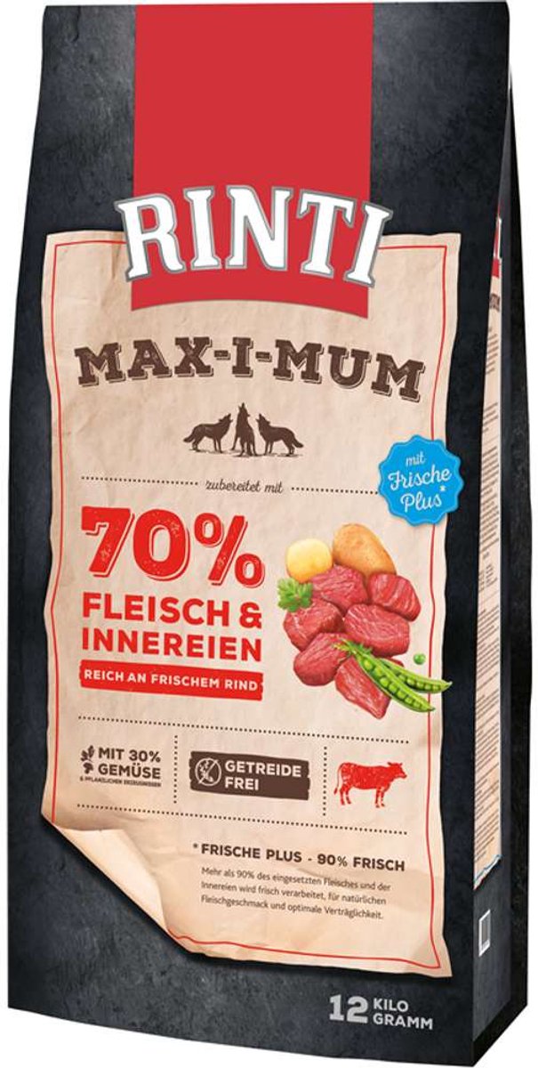 RINTI Max-i-mum com vaca - 12 kg