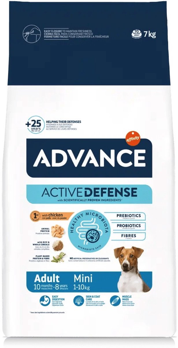 Advance Mini Adult  - Pack económico: 2 x 7 kg