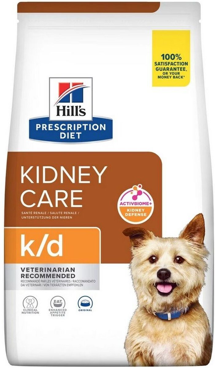 Hill's Prescription Diet k/d Kidney Care ração para cães  - 4 kg