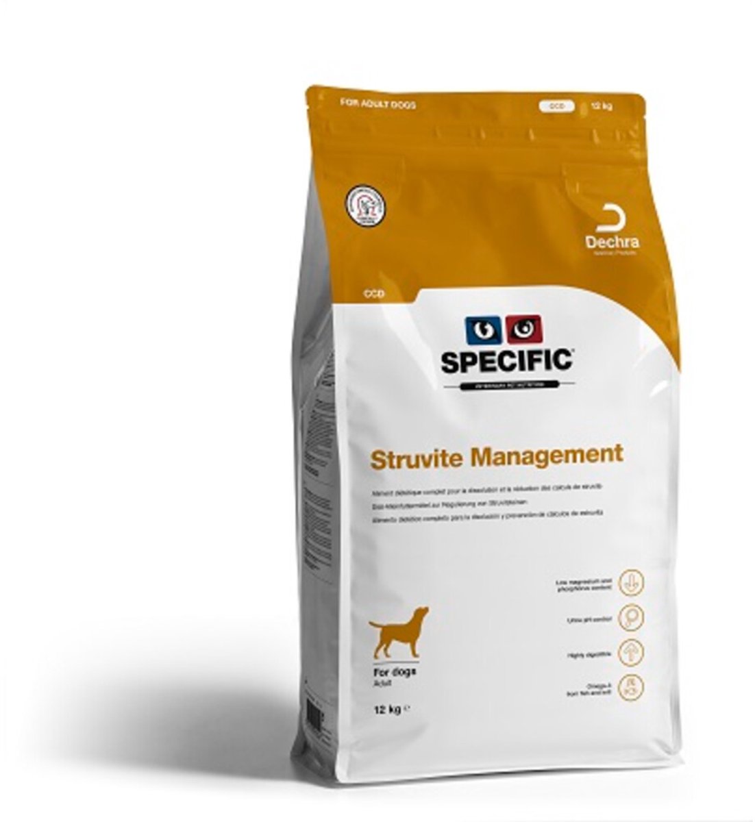 Specific Dog CCD - Struvite Management ração para cães - Pack económico: 2 x 12 kg