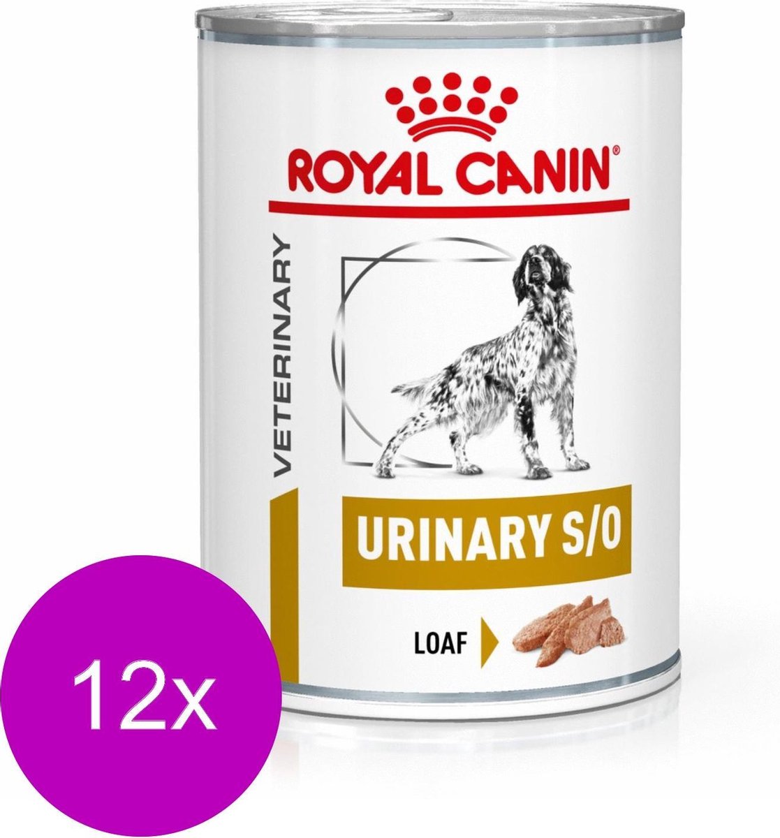 Royal Canin Veterinary Canine Urinary S/O em mousse - 12 x 410 g