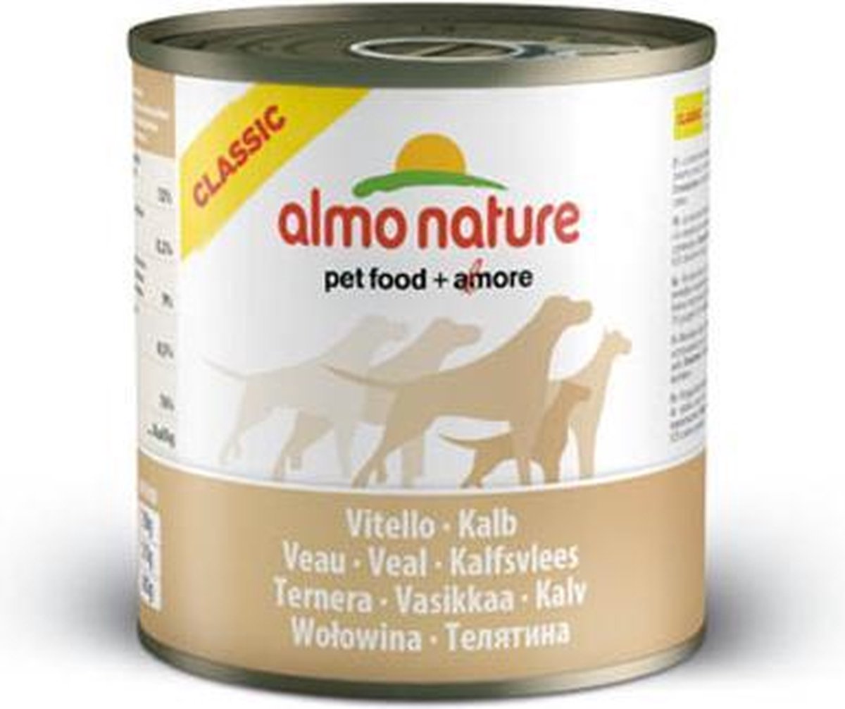 Almo Nature HFC 12 x 280 g/290 g - Pack económico - Vitela (290 g)