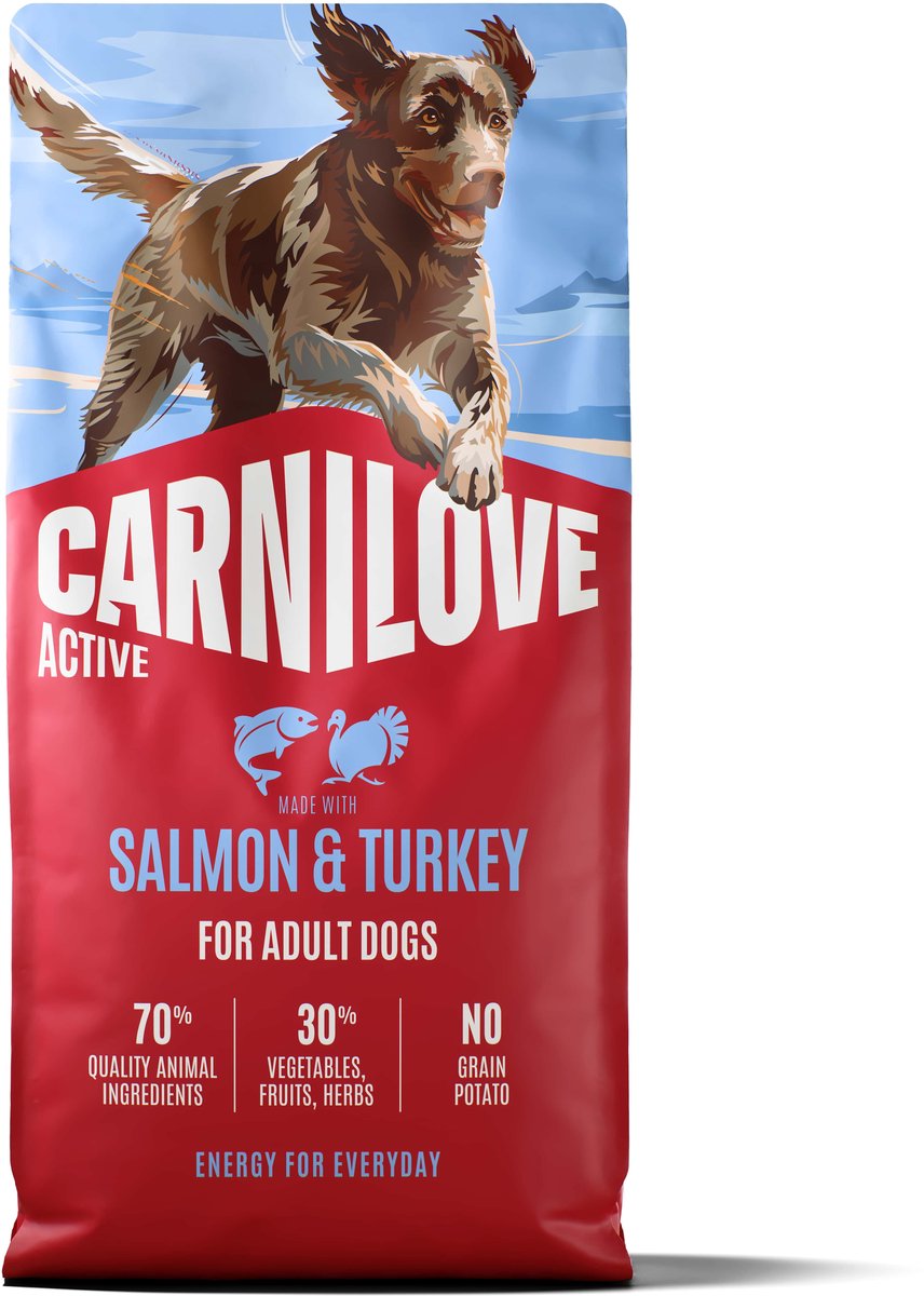 Carnilove Active Adult salmão e peru - Pack económico: 2 x 12 kg