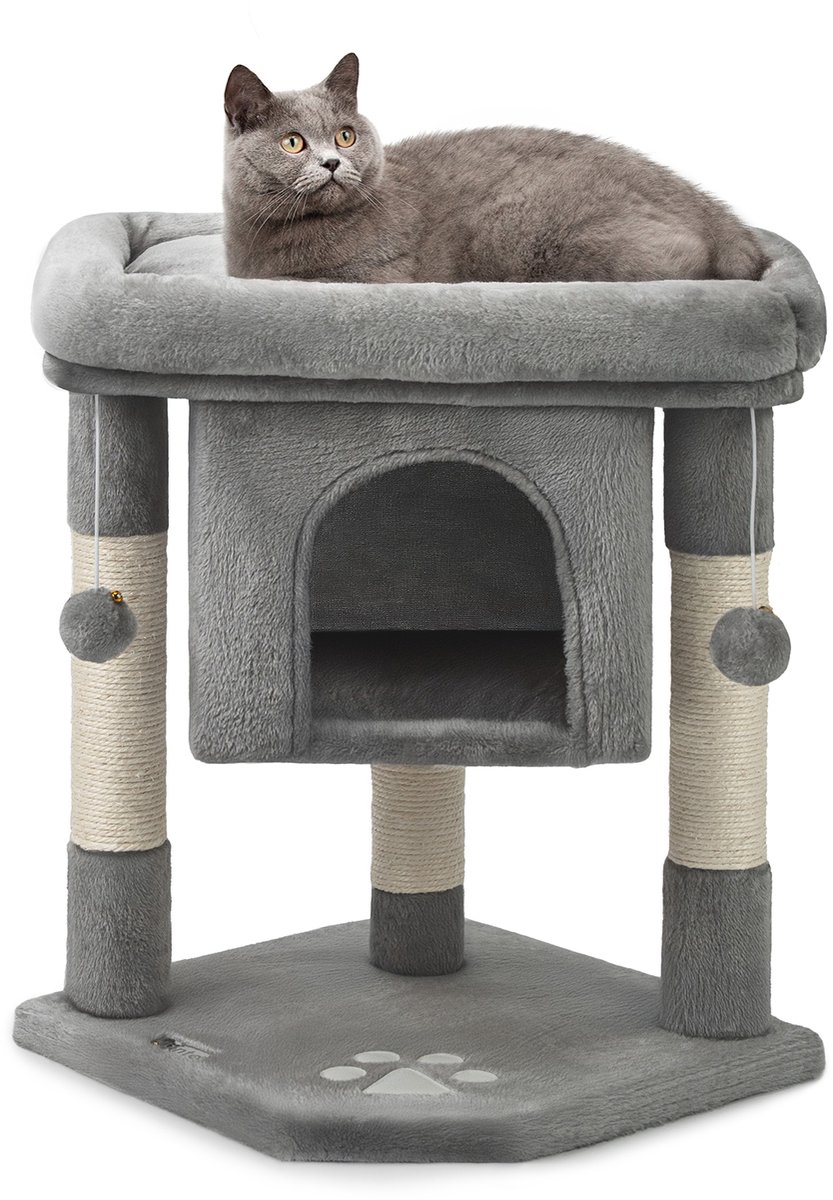Lionto Arranhador 60 cm - cinzento escuro