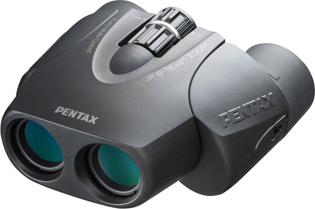 Pentax Jumelles 8 x - 16 x 21 mm à prisme de Porro noir 61961