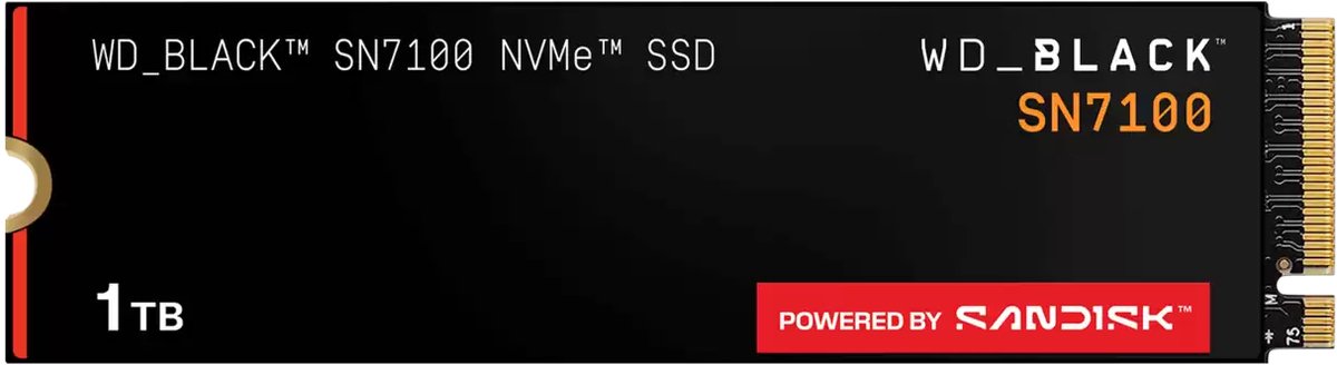 Western Digital SSD Interno 1TB Black Pci-W Nvme 4.0 X4 Wds100t4x0e