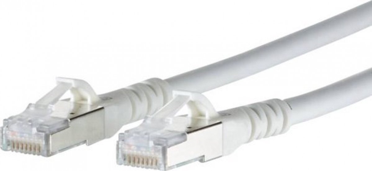 METZ CONNECT Cat.6A networking cable White 2 m Cat6a S/FTP (S-STP)