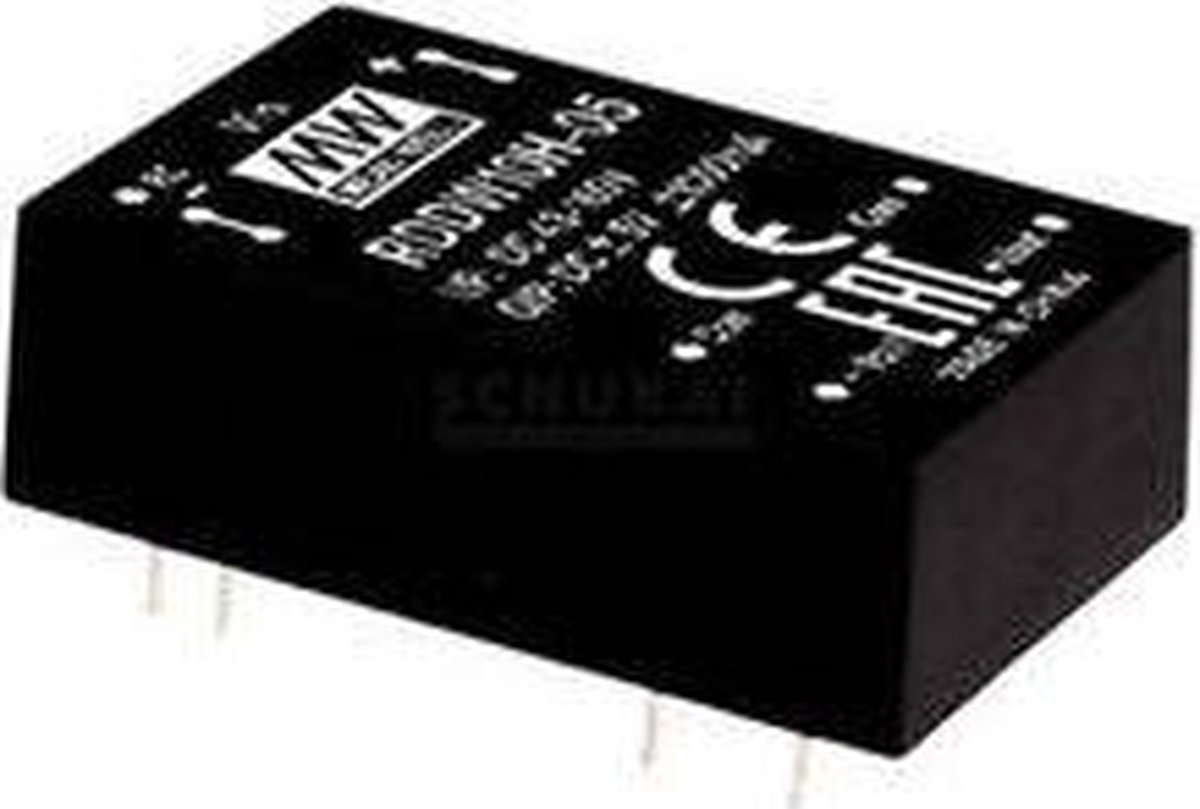 MEAN WELL RDDW10H-15 power adapter/inverter 10 W
