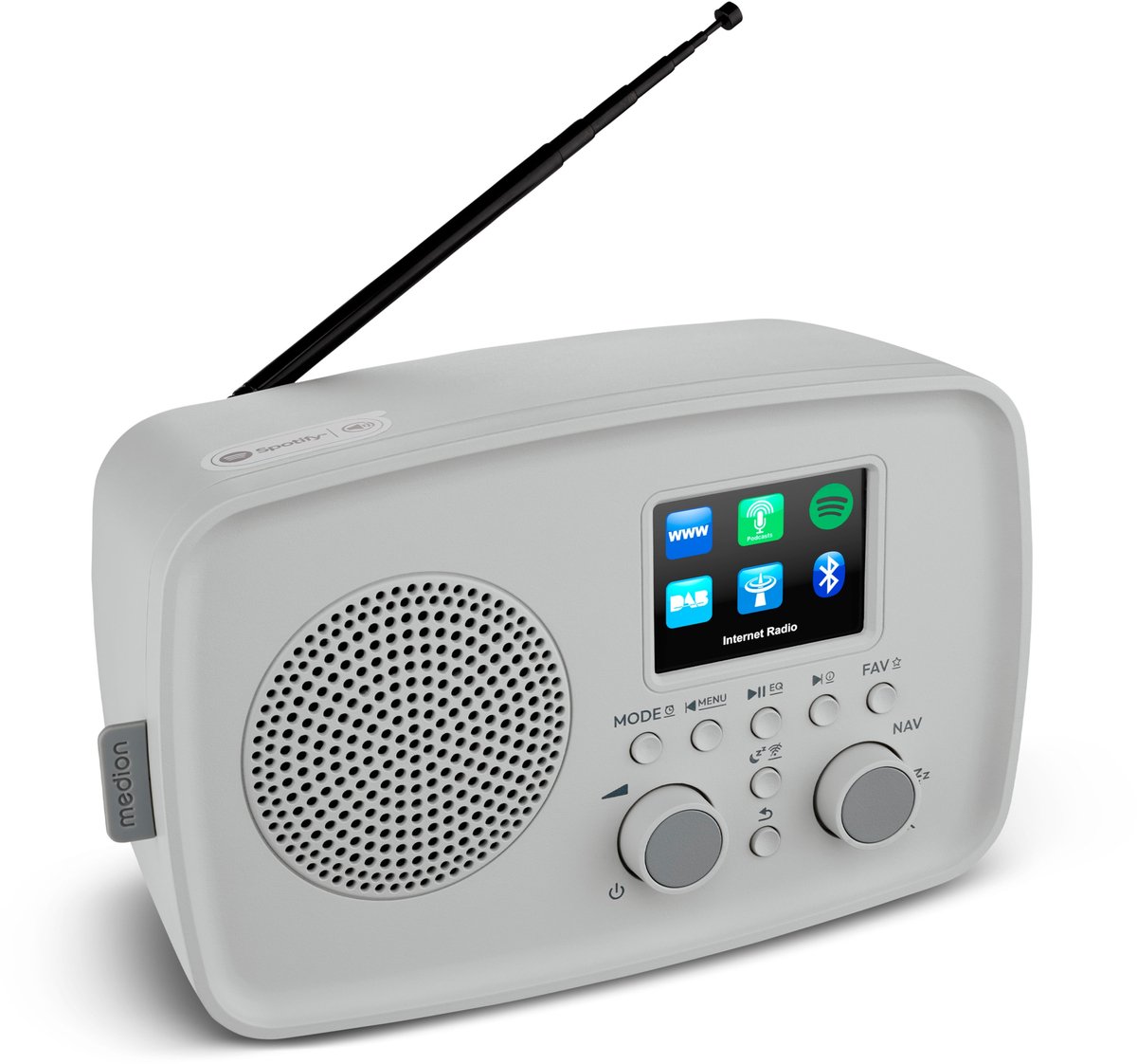 MEDION 50078819 radio Internet Grey