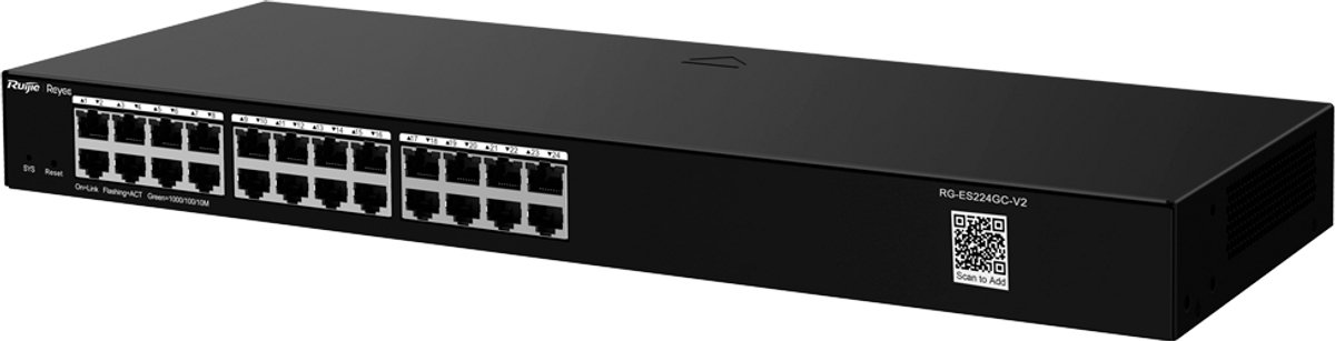 Ruijie Networks RG-ES224GC-V2 network switch Managed Gigabit Ethernet