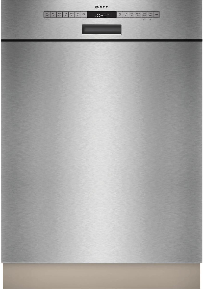 NEFF S125ECS15E Ed UB-Geschirrspüler A 60cm 42dB 9L 6Prg Schublade