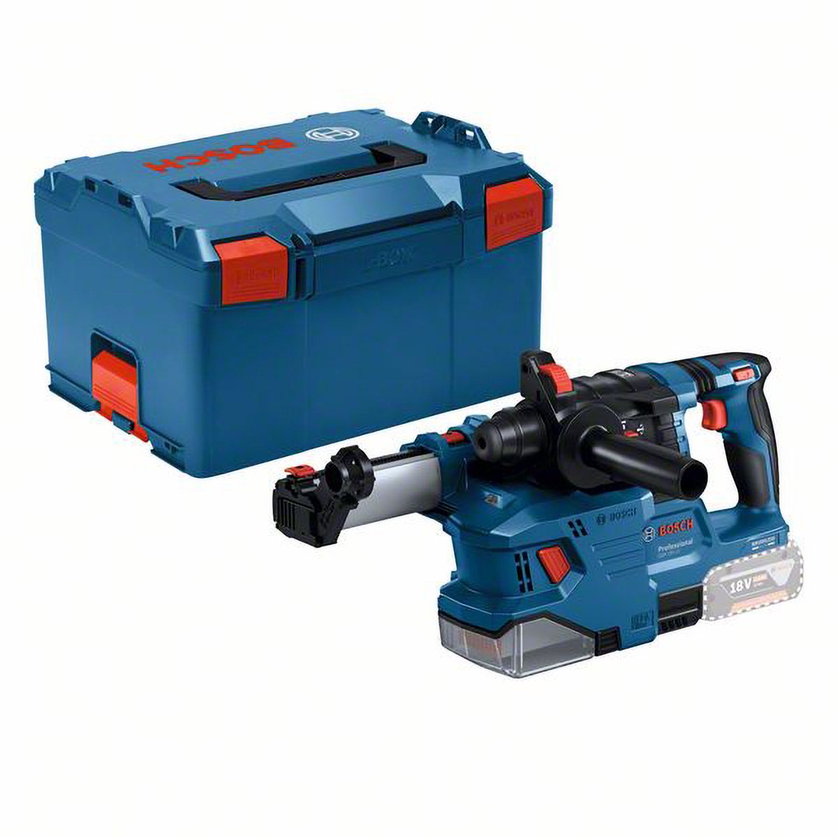 Bosch Akku-Bohrhammer GBH 18V-22 inkl. Staubabsaugung 0611924004