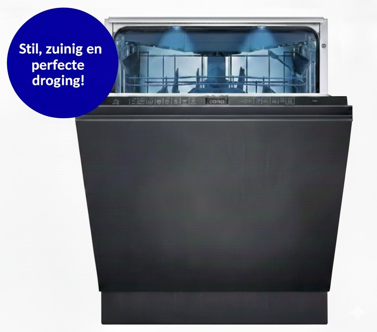 Siemens SN65ZX07CE EB-Geschirrspüler(I) B 60cm vollint 40dB 9L 8Prg Schublade